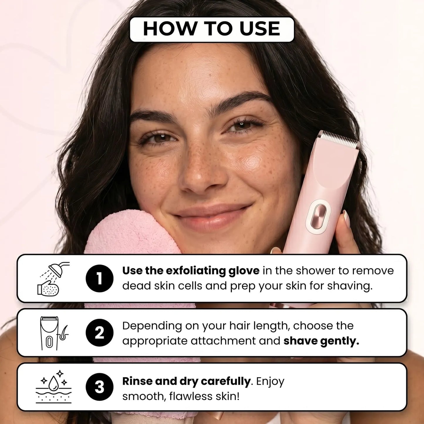 Shavea™ 2-in-1 Bikini & Body Hair Remover
