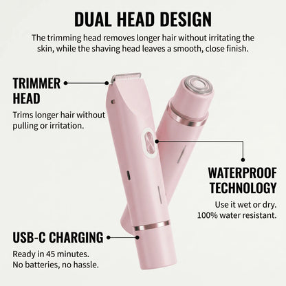 Shavea™ 2-in-1 Bikini & Body Hair Remover